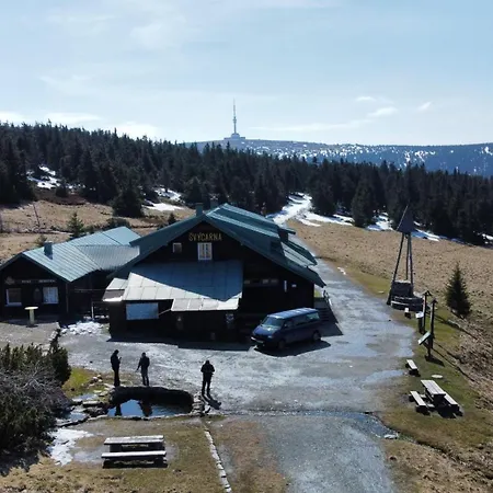 Turisticka Svycarna בקתה Loučná nad Desnou